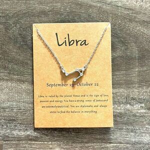 LIBRA Constellation Necklace 🌌